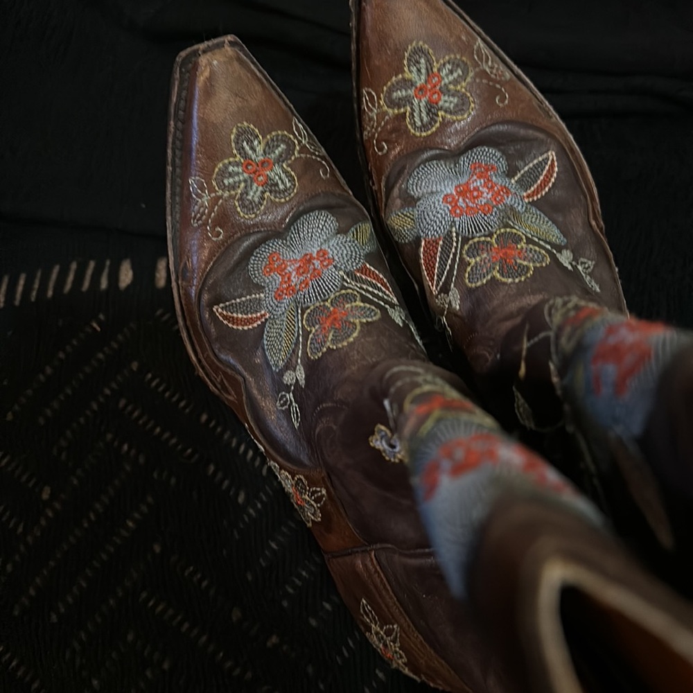 Old Gringo ART Vintage Cowboy Boots! - Picture 5 of 6